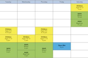 Class Schedule