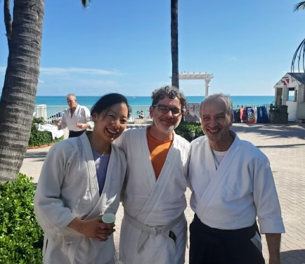 Sergey, Amber, and Clinton