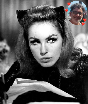 Clinton and Catwoman