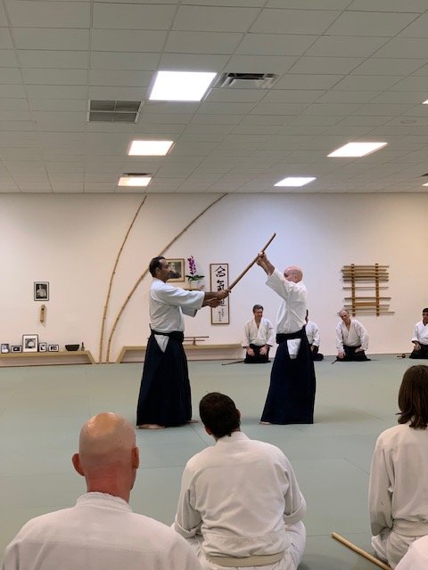 Claude Berthiaume demonstrating