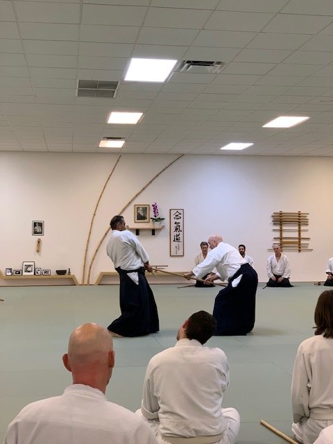 Claude Berthiaume demonstrating